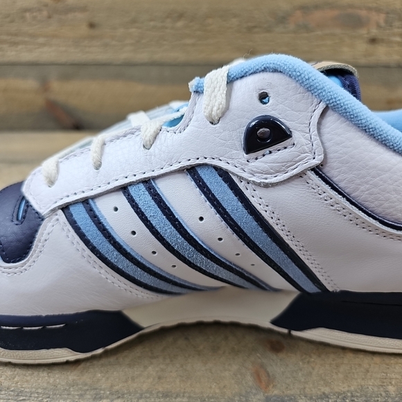 adidas Originals Men's Rivalry Low 86 Shoes White/Shadow Blue/Navy NIB - Picture 12 of 12
